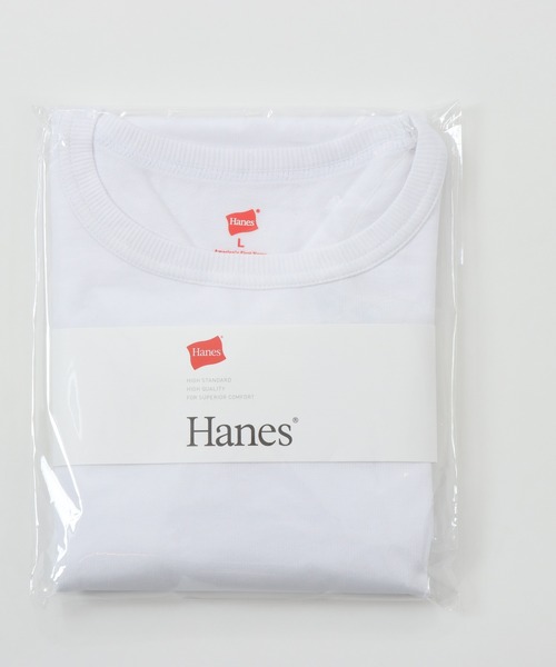 HANES(ヘインズ)の「【Hanes/ヘインズ】メンズ Hanes H メンズ ショートスリーブクルーネック(Tシャツ/カットソー・メンズ・ネイビー/ブラック/ホワイト・LARGE/MEDIUM/X-LARGE)」の13枚目の写真