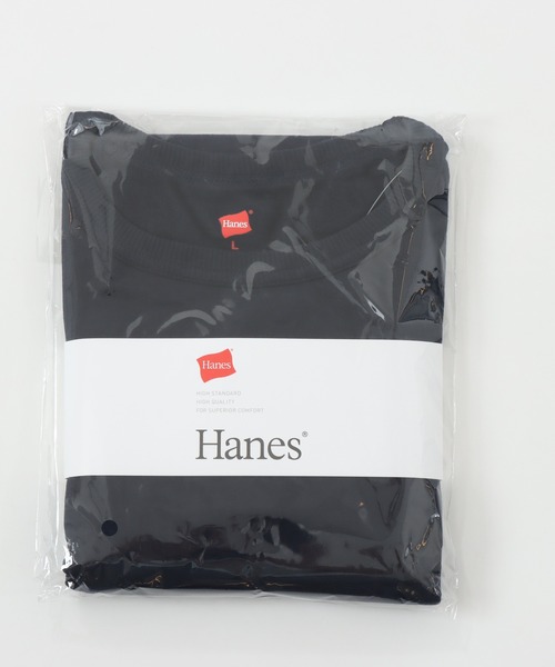 HANES(ヘインズ)の「【Hanes/ヘインズ】メンズ Hanes H メンズ ショートスリーブクルーネック(Tシャツ/カットソー・メンズ・ネイビー/ブラック/ホワイト・LARGE/MEDIUM/X-LARGE)」の21枚目の写真