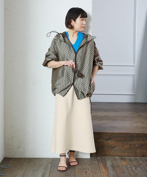 VERMEIL per IENA グリーンロングスカート VERMEIL par iena（ヴェルメイユパーイエナ）の「《予約》カラー