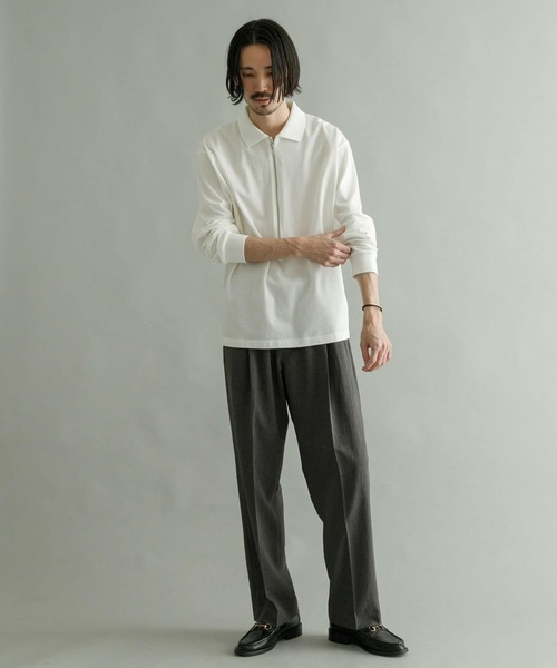 URBAN RESEARCH（アーバンリサーチ）の「『セットアップ対応』『吸水速乾』ドライメランジタックイージーパンツ（その他パンツ・メンズ・チャコールグレー/ブラック/ベージュ・LARGE/MEDIUM/SMALL）」の8枚目の写真