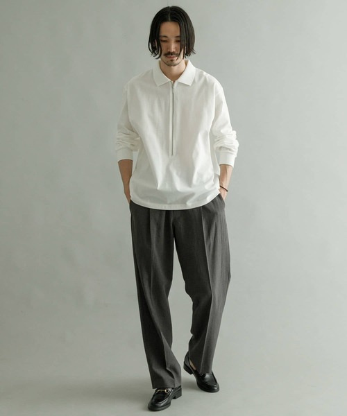 URBAN RESEARCH（アーバンリサーチ）の「『セットアップ対応』『吸水速乾』ドライメランジタックイージーパンツ（その他パンツ・メンズ・チャコールグレー/ブラック/ベージュ・LARGE/MEDIUM/SMALL）」の9枚目の写真