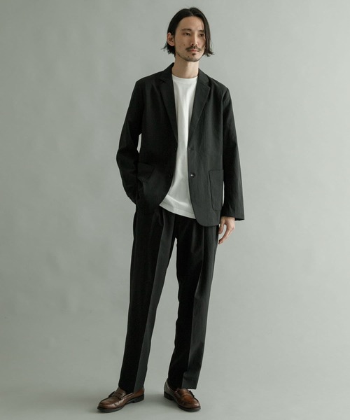 URBAN RESEARCH（アーバンリサーチ）の「『セットアップ対応』『吸水速乾』ドライメランジタックイージーパンツ（その他パンツ・メンズ・チャコールグレー/ブラック/ベージュ・LARGE/MEDIUM/SMALL）」の11枚目の写真