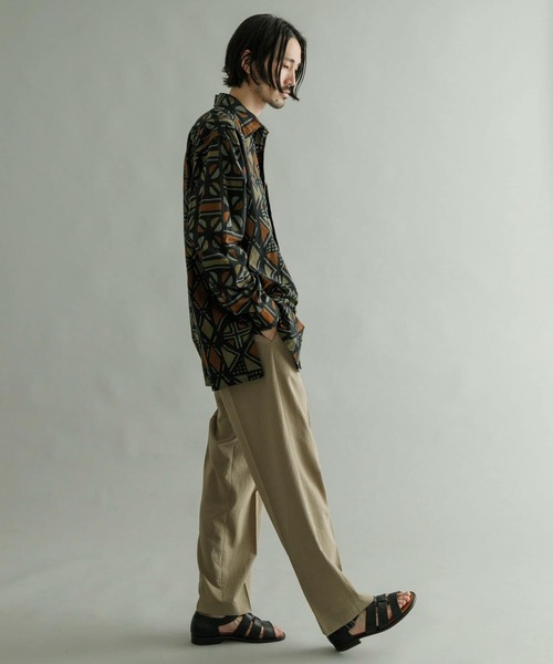 URBAN RESEARCH（アーバンリサーチ）の「『セットアップ対応』『吸水速乾』ドライメランジタックイージーパンツ（その他パンツ・メンズ・チャコールグレー/ブラック/ベージュ・LARGE/MEDIUM/SMALL）」の18枚目の写真