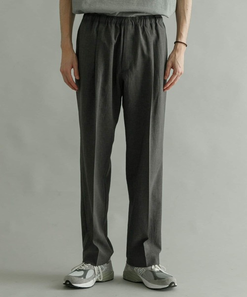 URBAN RESEARCH（アーバンリサーチ）の「『セットアップ対応』『吸水速乾』ドライメランジタックイージーパンツ（その他パンツ・メンズ・チャコールグレー/ブラック/ベージュ・LARGE/MEDIUM/SMALL）」の19枚目の写真