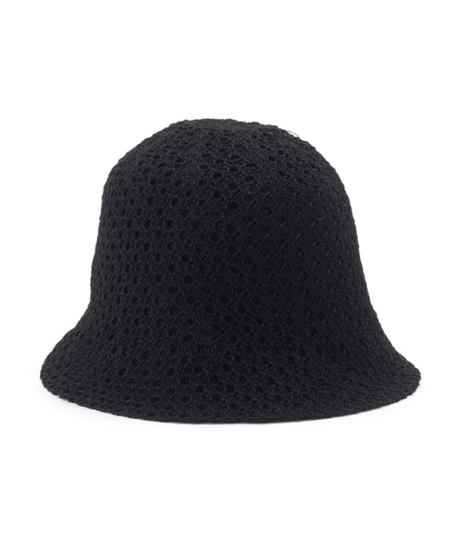 SHOO・LA・RUE（シューラルー）の「◆透かし柄サーモニットチューリップハット（ハット・レディース・ブラック/アイボリー/サンドベージュ・00）」の15枚目の写真