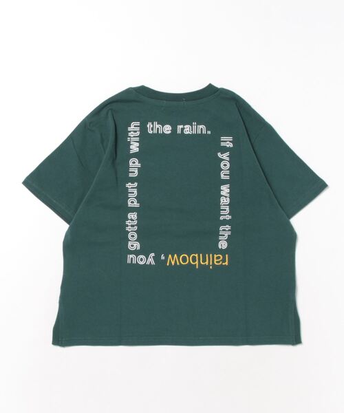 undeny.(アンディニ-)の「undeny/アンディニー エンブロイダリー Tシャツ(Tシャツ/カットソー・キッズ・グリーン/チャコールグレー/ホワイト・M/L/XL)」の5枚目の写真