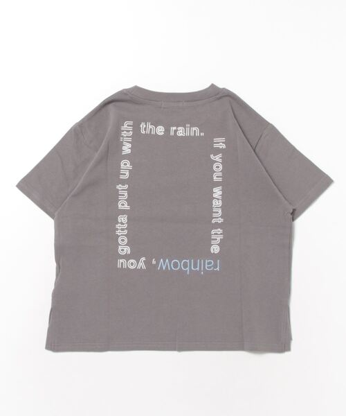 undeny.(アンディニ-)の「undeny/アンディニー エンブロイダリー Tシャツ(Tシャツ/カットソー・キッズ・グリーン/チャコールグレー/ホワイト・M/L/XL)」の6枚目の写真