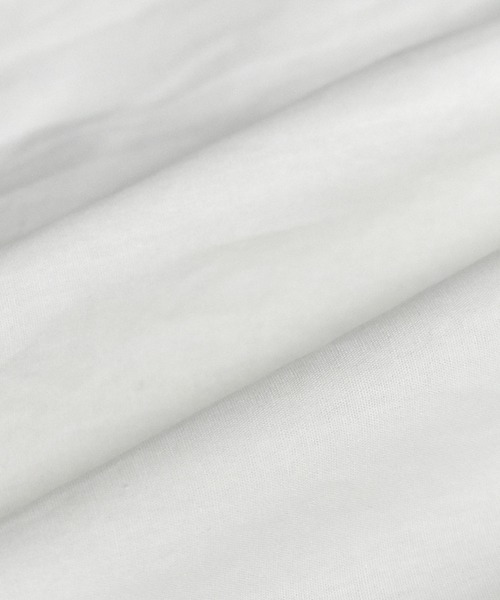 おしゃれスタ（オシャレスタ）の「ブロードビッグレギュラーカラー半袖シャツ【IR】（シャツ/ブラウス・メンズ・ブルー系その他/イエロー系その他/ホワイト系その他/サックスブルー/ブラック系その他/パープル系その他/グリーン/グレイッシュベージュ/ブラック/グリーン系その他/ホワイト・M/L/XL）」の17枚目の写真