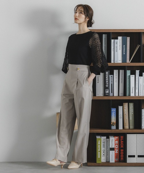 Andemiu(アンデミュウ)の「チェーンローファーミュール190476(サンダル・レディース・ブラック/アイボリー・MEDIUM/LARGE)」の16枚目の写真