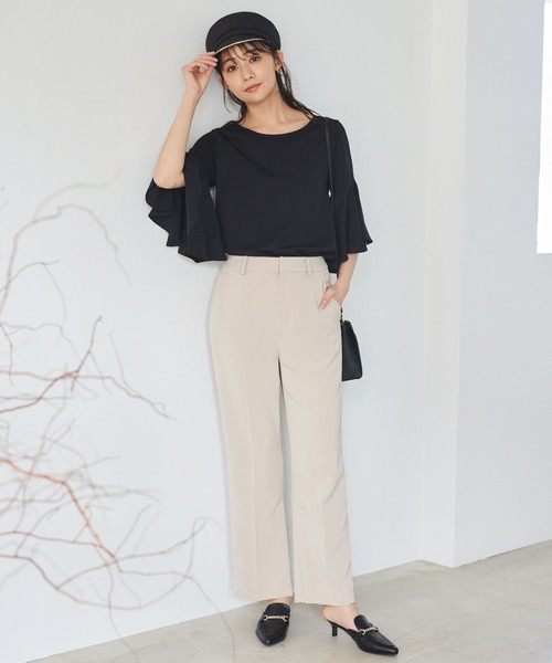 Andemiu(アンデミュウ)の「チェーンローファーミュール190476(サンダル・レディース・ブラック/アイボリー・MEDIUM/LARGE)」の9枚目の写真