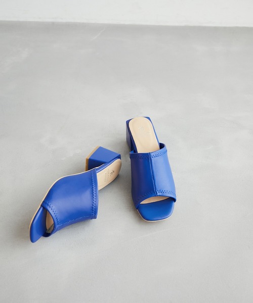 ROPE' PICNIC(ロペピクニック)の「ソフトストレッチアッパーミュール(サンダル・レディース・ブルー/キナリ/ブラック・23.0cm/23.5cm/24.0cm/24.5cm)」の12枚目の写真