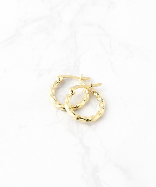 sunny branch(サニーブランチ)の「★SILVER925★15mmデザインフープピアス(ピアス(両耳用)・レディース・シルバー/ゴールド/ゴールド系その他/シルバー系その他/ブラック/ブラック系その他・FREE)」の6枚目の写真