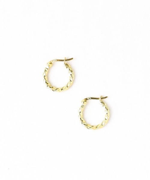 sunny branch(サニーブランチ)の「★SILVER925★15mmデザインフープピアス(ピアス(両耳用)・レディース・シルバー/ゴールド/ゴールド系その他/シルバー系その他/ブラック/ブラック系その他・FREE)」の10枚目の写真