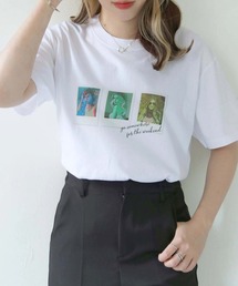 HER CLOSET | 【shemoshelly】WEB限定アメコミ風Tシャツ(Tシャツ/カットソー)
