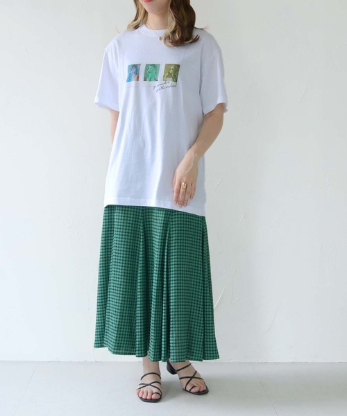 HER CLOSET（ハークローゼット）の「【shemoshelly】WEB限定アメコミ風Tシャツ（Tシャツ/カットソー・レディース・ホワイト・L/M/S）」の7枚目の写真