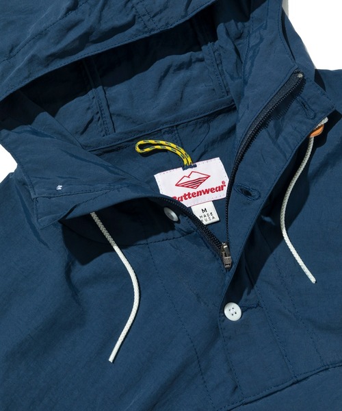 Battenwear（バテンウエア）の「【Battenwear/バテンウェア】米国製 アノラック/PACKABLE ANORAK（ブルゾン・メンズ・パープル/ネイビー/オレンジ/グリーン/セージグリーン/アクア・MEDIUM/LARGE/SMALL）」の17枚目の写真