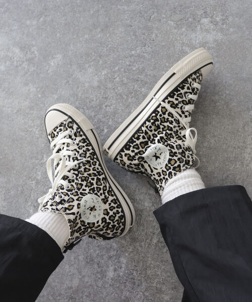【CONVERSE/コンバース】オールスターレパードバックジップHI