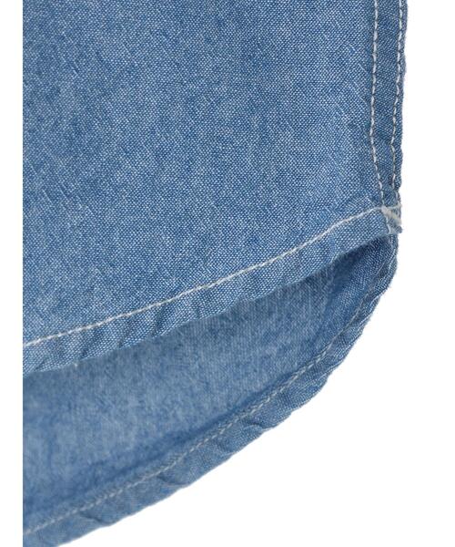 AMERICAN HOLIC（アメリカンホリック）の「ダンガリーシャツチュニック（シャツ/ブラウス・レディース・サックスブルー・L/M）」の14枚目の写真