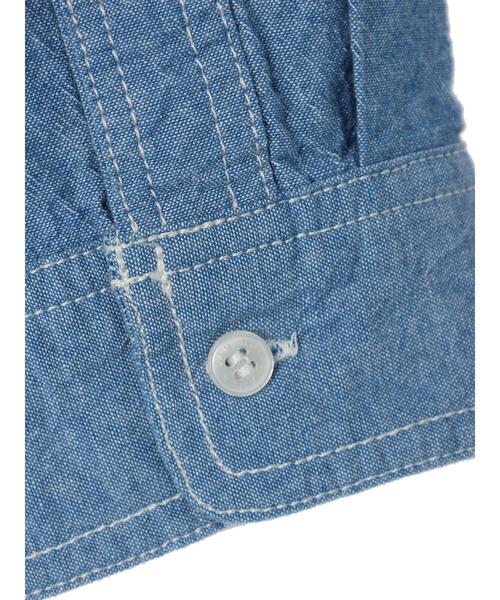 AMERICAN HOLIC（アメリカンホリック）の「ダンガリーシャツチュニック（シャツ/ブラウス・レディース・サックスブルー・L/M）」の15枚目の写真