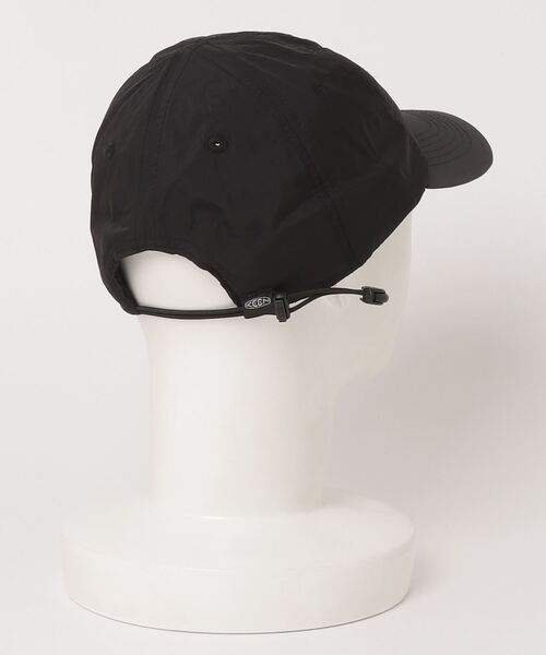 KEEN（キーン）の「KEEN LOGO NYLON BANGEE CAP / キーン ロゴ ナイロン バンジー キャップ（キャップ・メンズ・ブラック・OS）」の2枚目の写真