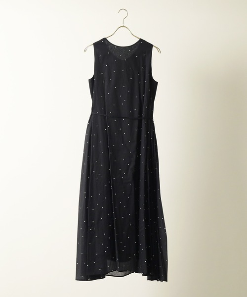 Kana(カナ)の「2way ノースリーブ ドット ボリューム ワンピース きれいめ パーティー ドレス 結婚式 お呼ばれ オケージョン(ワンピース・レディース・ブラック・フリー)」の11枚目の写真