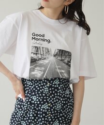 RAY CASSIN（レイカズン）の「CITYフォトプリントロンT（Tシャツ/カットソー）」