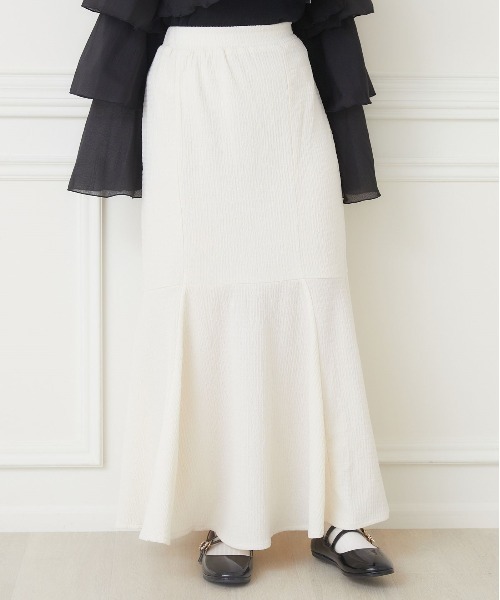 ems excite（エムズエキサイト）の「ポコポコマーメイドSK（スカート・レディース・ブラック/ブルー/ナチュラル/ブラック系その他2/オレンジ・FREE）」の13枚目の写真