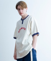 Universal Style Wear リンガー ロゴ ヘンリー Tee