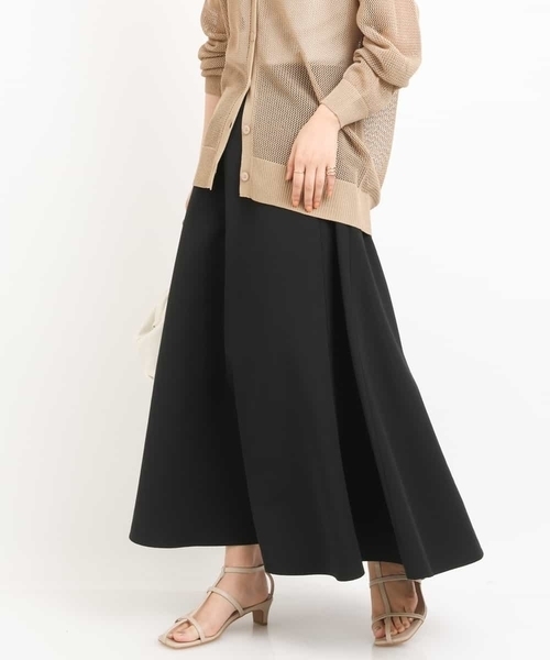 a.v.v（アーヴェヴェ）の「ライトタフタサーキュラースカート（スカート・レディース・ブルー/アイボリー/ブラック・36/38/40/42/34）」の11枚目の写真