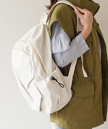 【 ammy. / エイミードット 】 タックイン フロント ポケット リュック