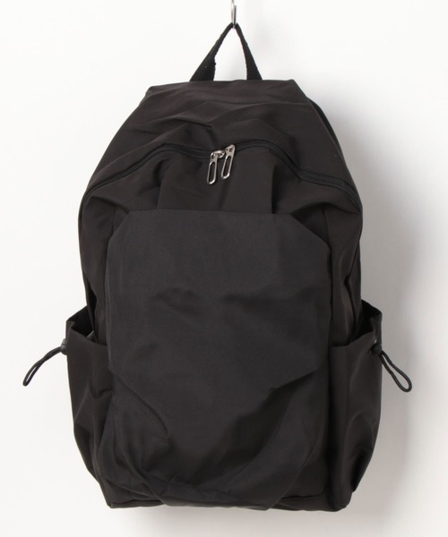 ammy.（エイミードット）の「【 ammy. / エイミードット 】 タックイン フロント ポケット リュック（バックパック/リュック・レディース・ブラック/アイボリー・FREE）」の12枚目の写真