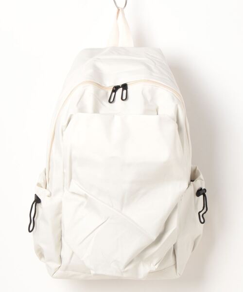 ammy.（エイミードット）の「【 ammy. / エイミードット 】 タックイン フロント ポケット リュック（バックパック/リュック・レディース・ブラック/アイボリー・FREE）」の13枚目の写真