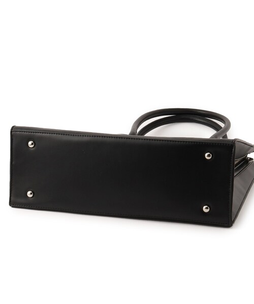 tk.TAKEO KIKUCHI（ティーケータケオキクチ）の「◆コンビジップトートバッグ（トートバッグ・レディース・ブラック/グレー・00）」の6枚目の写真