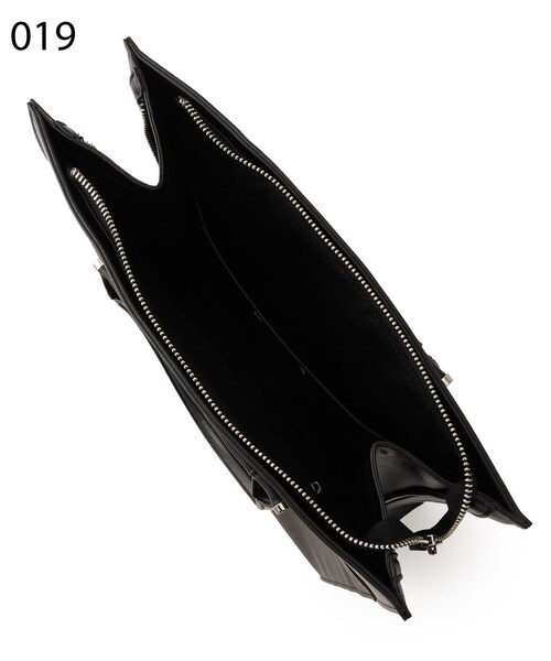 tk.TAKEO KIKUCHI（ティーケータケオキクチ）の「◆コンビジップトートバッグ（トートバッグ・レディース・ブラック/グレー・00）」の8枚目の写真