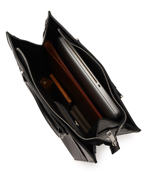 tk.TAKEO KIKUCHI（ティーケータケオキクチ）の「◆コンビジップトートバッグ（トートバッグ・レディース・ブラック/グレー・00）」の9枚目の写真