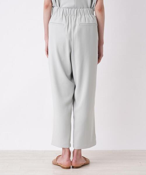 margaux（マルゴー）の「<ウエスト調整可>【セットアップ対応商品】フロントタック風パンツ（その他パンツ・レディース・エメラルド/ダークブルー/ブラック・2）」の5枚目の写真