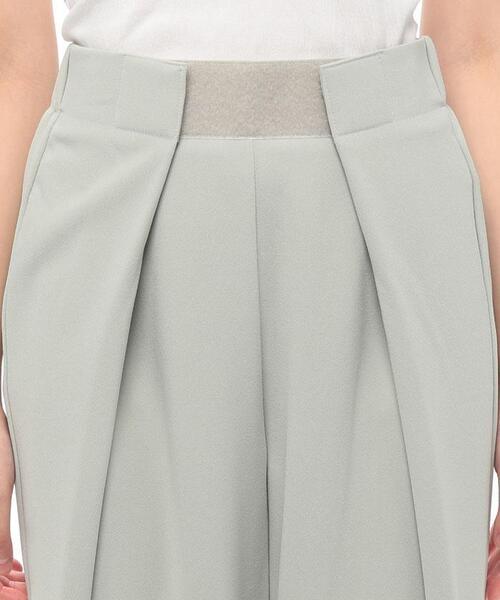 margaux（マルゴー）の「<ウエスト調整可>【セットアップ対応商品】フロントタック風パンツ（その他パンツ・レディース・エメラルド/ダークブルー/ブラック・2）」の15枚目の写真