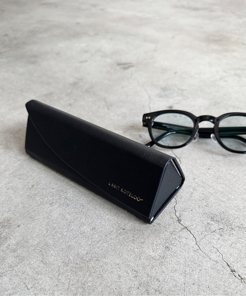 MOSCOT ブラック ラウンドサングラス ケース付き MOSCOT ブラック