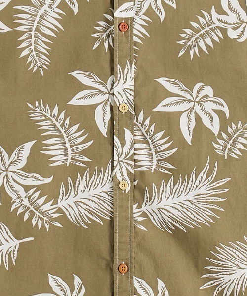 SCOTCH&SODA(スコッチアンドソーダ)の「プリントポプリンシャツ【172477】(シャツ/ブラウス・メンズ・カーキ/ネイビー・SMALL/LARGE/MEDIUM)」の5枚目の写真