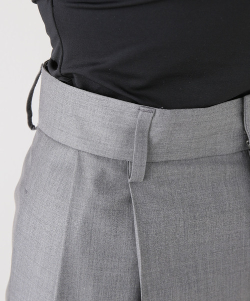 WOOL TRO タックパンツ（スラックス）｜Deuxieme Classe