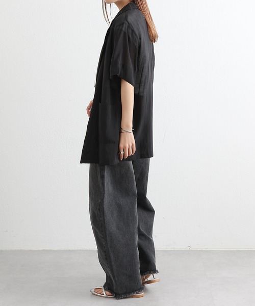 COLONY 2139（コロニートゥーワンスリーナイン）の「カーブデニムパンツ（デニムパンツ・レディース・ブラック/サックスブルー/ブルー/ネイビー・SMALL/MEDIUM/LARGE）」の17枚目の写真