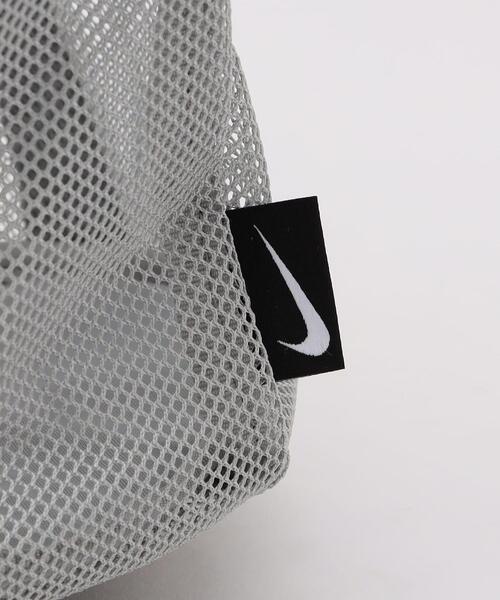 NIKE(ナイキ)の「NIKE(ナイキ)メッシュ2WAYトートバッグ(トートバッグ・メンズ・ライトグレー/ブラック・FREE)」の4枚目の写真