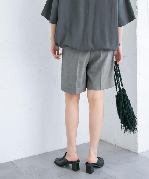 KBF（ケイビーエフ）の「フロントデザインショートパンツ（その他パンツ・レディース・グレー/グリーン・ONE）」の10枚目の写真