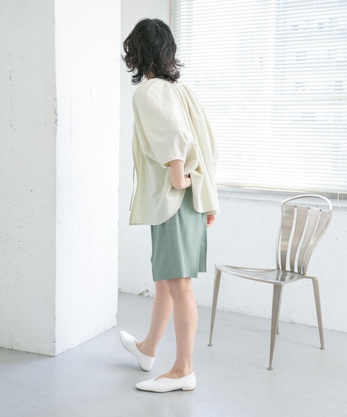 KBF（ケイビーエフ）の「フロントデザインショートパンツ（その他パンツ・レディース・グレー/グリーン・ONE）」の22枚目の写真