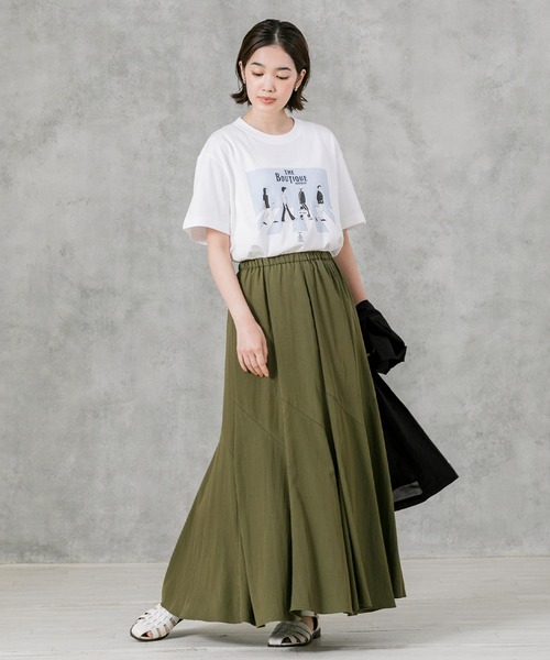 Boutique Ordinary(ブティークオーディナリー)の「オマージュグラフィックTシャツ(Tシャツ/カットソー・レディース・パープル/ホワイト・FREE)」の18枚目の写真