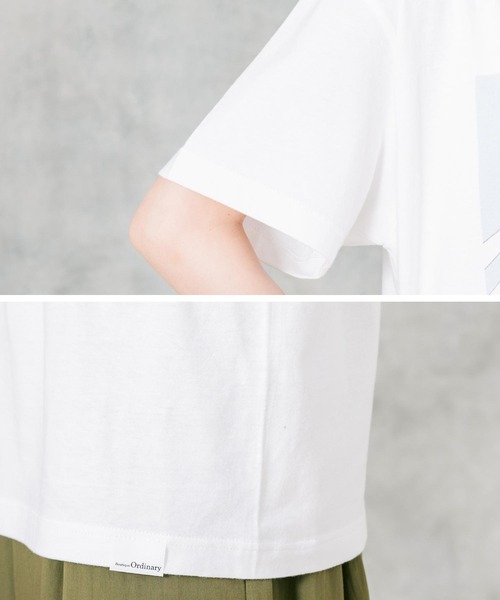 Boutique Ordinary(ブティークオーディナリー)の「オマージュグラフィックTシャツ(Tシャツ/カットソー・レディース・パープル/ホワイト・FREE)」の16枚目の写真