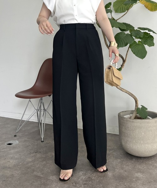 センタープレステーパードパンツ | all item| yori