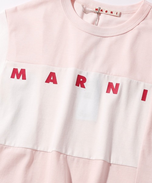 MARNI(マルニ)の「MARNI(マルニ)Kids & Junior ブランドロゴ半袖Tシャツカットソー(Tシャツ/カットソー・キッズ・ブラック/オフホワイト/グレー/ピンク・12Y/14Y/8Y/4Y/6Y/10Y)」の20枚目の写真