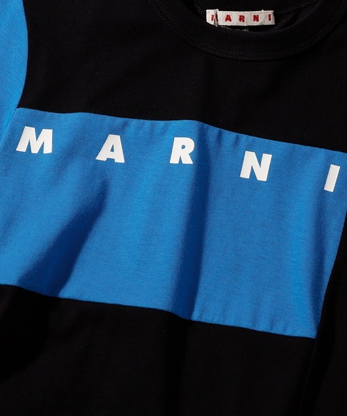 MARNI(マルニ)の「MARNI(マルニ)Kids & Junior ブランドロゴ半袖Tシャツカットソー(Tシャツ/カットソー・キッズ・ブラック/オフホワイト/グレー/ピンク・12Y/14Y/8Y/4Y/6Y/10Y)」の12枚目の写真