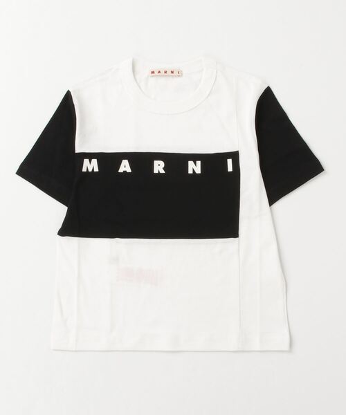 MARNI(マルニ)の「MARNI(マルニ)Kids & Junior ブランドロゴ半袖Tシャツカットソー(Tシャツ/カットソー・キッズ・ブラック/オフホワイト/グレー/ピンク・12Y/14Y/8Y/4Y/6Y/10Y)」の22枚目の写真